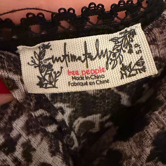 Free People Brown Leopard Print Dress - Picture 2 of 5